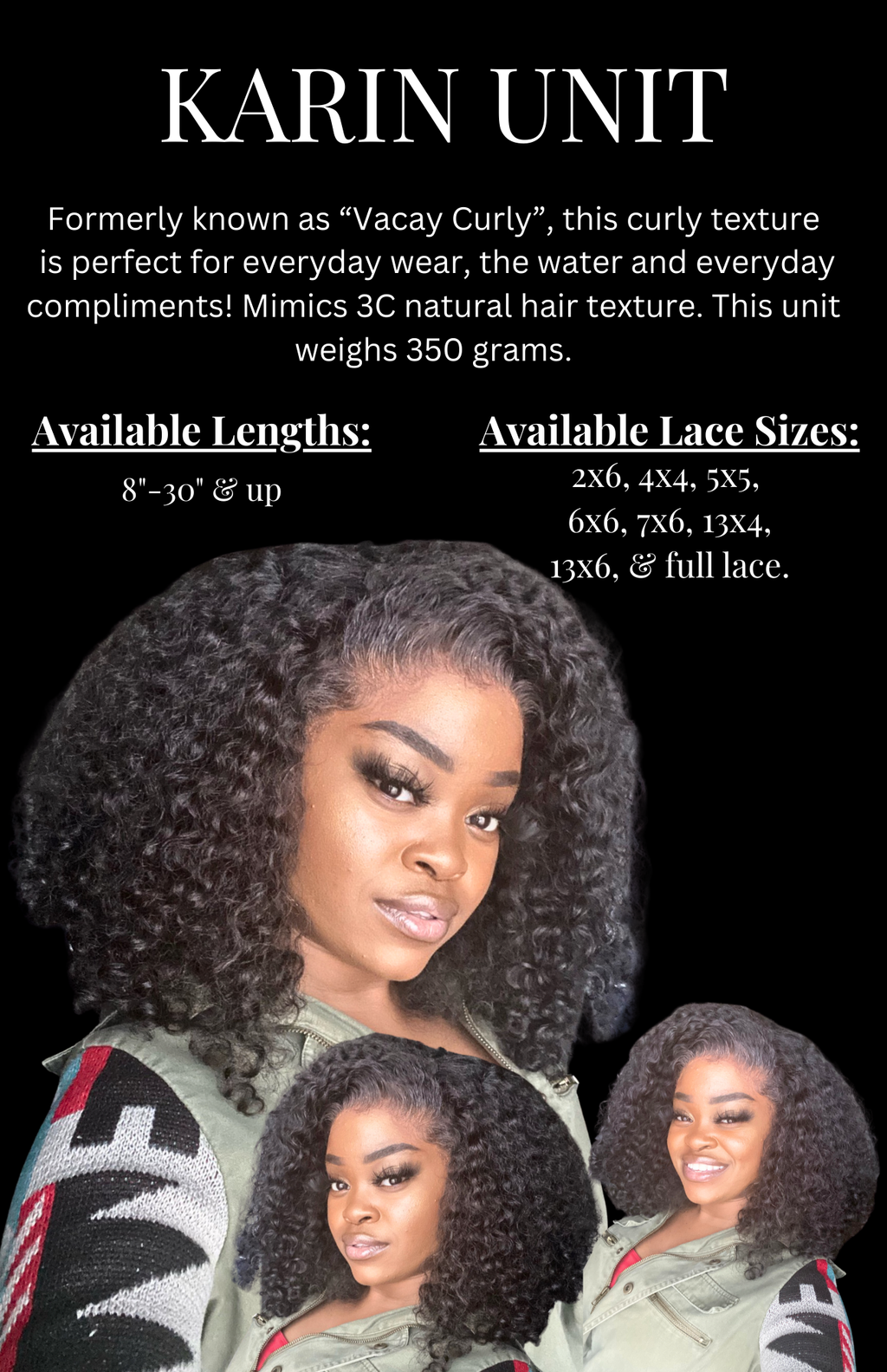 Karin Kurly 5x5 Closure Unit