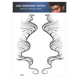 Temporary Baby Hair and Edges Tattoos